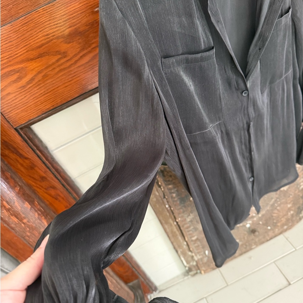 Mesh Button Up - image 2